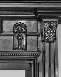 arts and crafts original mantel