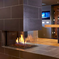 Ortal space creator gas fire