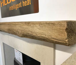 Distressed Fireplace Beam 